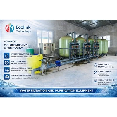 Apakah fungsi komponen berbeza dalam peralatan penapisan air perindustrian?